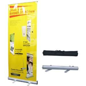  Retractable Trade Show Promotional Display Banner W/4c 