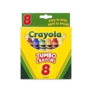  Crayola Crayola Jumbo Crayons  Assorted Colors   CYO520389 