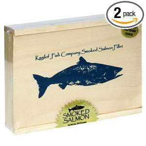 Kasilof Fish Company Alder Smoked Pacific Salmon, 5 Ounce Fillet in 