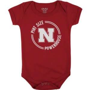  Nebraska Cornhuskers Infant Red Powerhouse Pint Creeper 