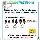 Perimeter Natural Rubber Comfort Contact Dog Fence Collar Probes