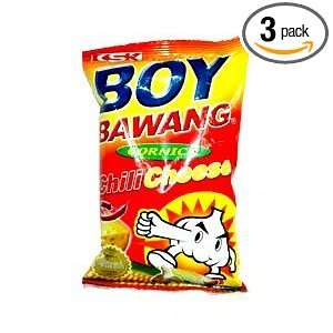 packs Boy Bawang, Cornick, Chili Cheese Flavor 100g Ea  