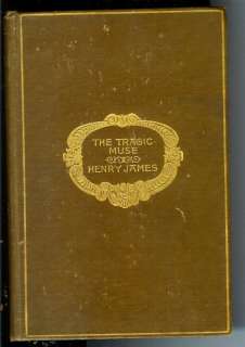 The Tragic Muse by Henry James 1890 1st Ed.  