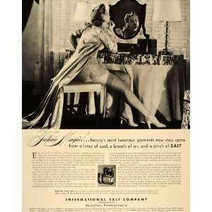  1940 Ad International Salt Dressing Table Vanity Woman 