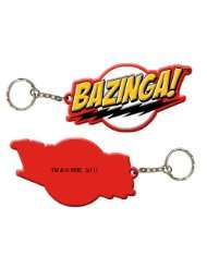 Bazinga Big Bang Theory Key Chain