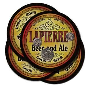  Lapierre Beer and Ale Coaster Set