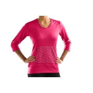  Womens UA Script 3/4 Sleeve Tops by Under Armour Sports 
