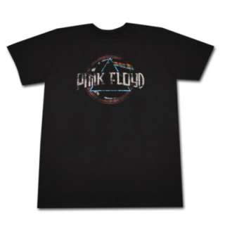 Pink Floyd Dark Side Seal Black Graphic T Shirt  