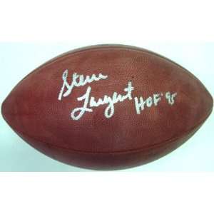  Steve Largent Signed Football   PSA DNA