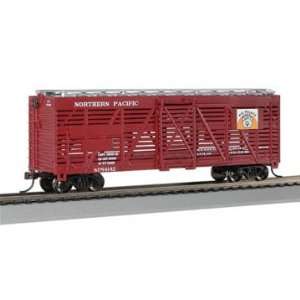  Bachmann Trains Northern Pacific 40 Stock Car Ho Scale 