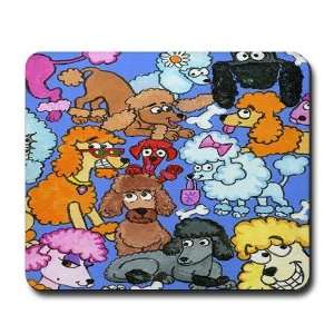  Oodles of Poodles mousepad Poodle Mousepad by  