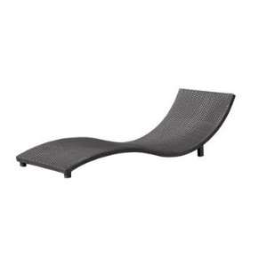  Outdoor Swooping Shape Lounge Chaise