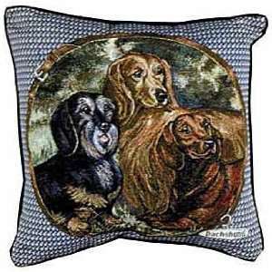  Dachshund Tapestry Pillow
