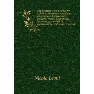   , numismatiche, statistiche, itinerarie Nicola Leoni Books