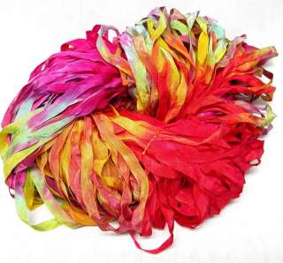 Great Adirondack Yarn 1/4 Inch Rayon Ribbon 9 Colors  