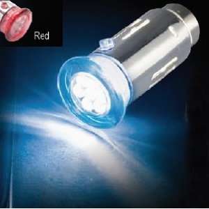 Pilot Automotive IP 076R Rechargeable LED Torch Light w/ Red Ring