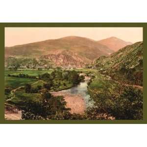  Aberglasym, Beddgelert, Wales 16X24 Canvas Giclee