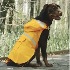   Slicker Dog Raincoat XXLarge Dog Raincoat Color Yellow