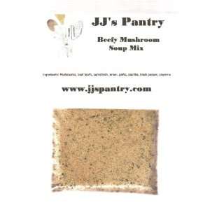 JJs Pantry Beefy Mushroom Soup (Single serving)  Grocery 