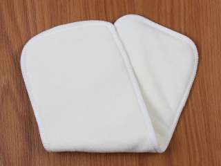 FQ BAMBOO BABY Cloth INSERT LINER WHITE for Cloth Diaper  