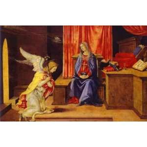     Filippino Lippi   32 x 20 inches   Annunciation 1