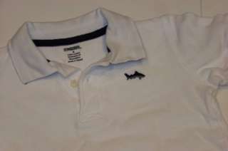 Gymboree Shark Reef 2 White Golf Shirts Tops Size 3 EUC  