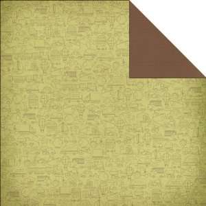  Kaisercraft Beep Little Toot Paper, 12 Inch by 12 Inch 