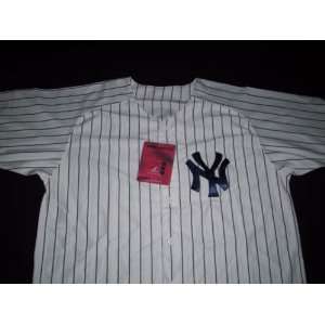   White New York Yankees Cool Base Jersey Size 56