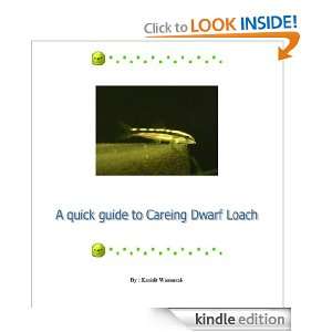 quick guide for Careing Dwarf Loach Kasidit Wannurak  