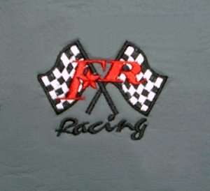 NEW GREY BLACK LOW BACK RACING SEAT COVER WITH LOGO COVERS  