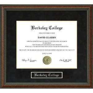 Berkeley College Diploma Frame