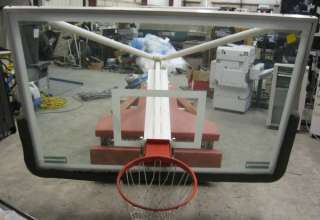 Porter 1235 Portable Backstop Folding/Collapsible Basketball Hoop Goal 