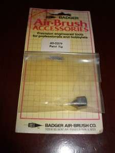 Badger Airbrush 400 Part Fine Paint Tip 40 027 NEW  