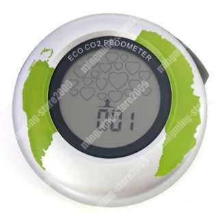 Body Building LCD ECO CO2 Pedometer Step Counter