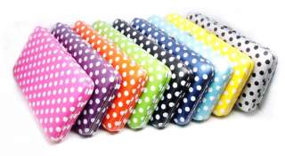 Womens Candy Dot Purse BOX Case PU Leather Hand Shoulder Bag more than 