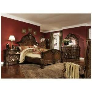  Windsor Court King Mansion Bed   Aico 70014 54