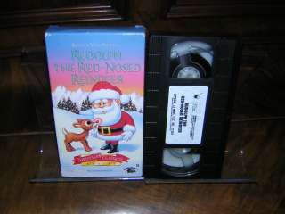 Rudolph the Red Nosed Reindeer VHS  (9) 012232730938 
