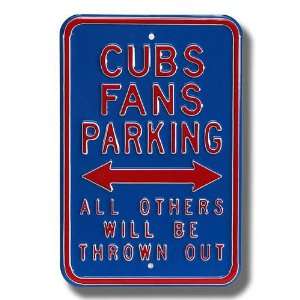  Chicago Cubs Fan Parking Sign