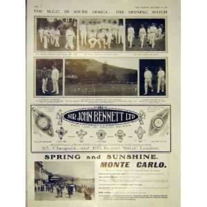   Africa Cricket Advert BengerS Food Print 1913