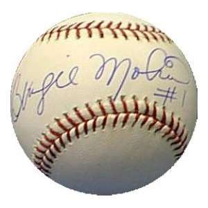  Bengie Molina autographed Baseball