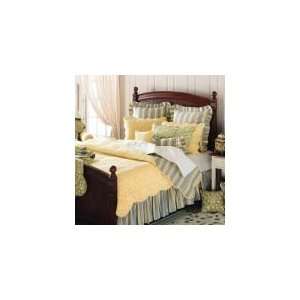  Yellow Toile King Size Quilt   Girls Bedding