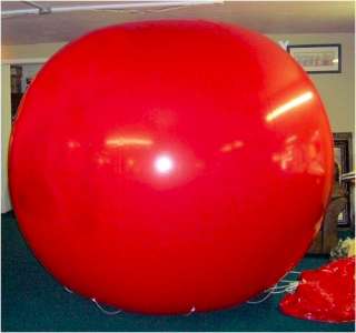   RED INFLATABLE ADVERTISING BALLOON BLIMP COMMERCIAL GRADE  