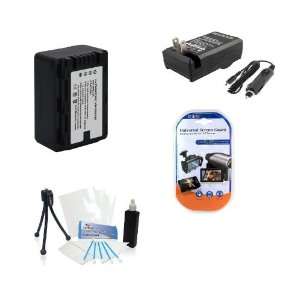  Best Value for Battery And Charger Kit For Panasonic HDC TM90K 