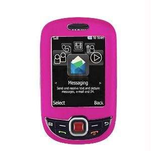  Samsung T359 (Smiley) Rubberized Hot Pink, SnapOn Cover 