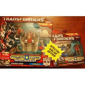   Grimstone with Dinobots and Salvage with Bomb Burst Toys & Games