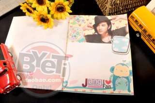 Jang Keun Suk   Notebook / Diary Deluxe Edition Fanmade Goods  
