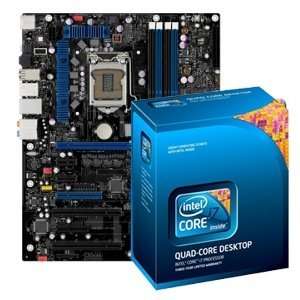    Intel Desktop Board DP55KG Motherboard & Intel Cor Electronics