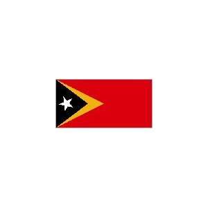  East Timor (Timor Leste) 5 x 3 Flag