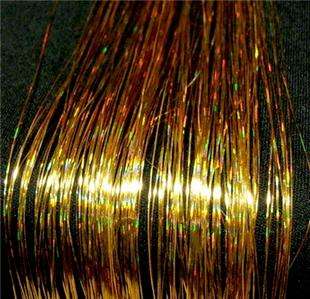 1,400 STRANDS(7 PACK) 20 OF SPARKLE SILK HAIR TINSEL  