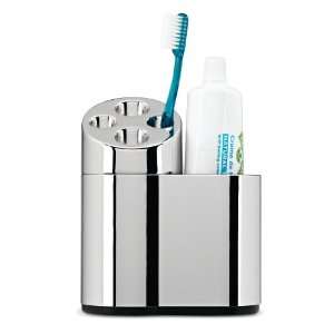  simplehuman Toothbrush Holder with Caddy, Chrome